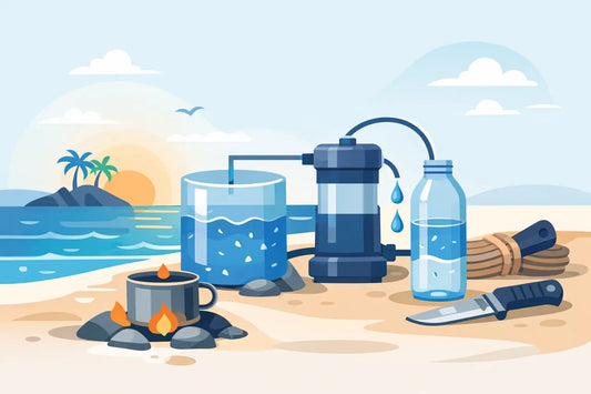 How to Make Seawater Drinkable in an Emergency