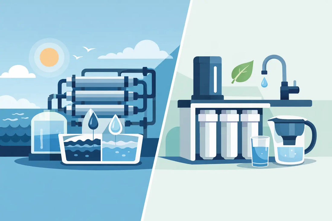 Desalination Device vs Water Filter Compared