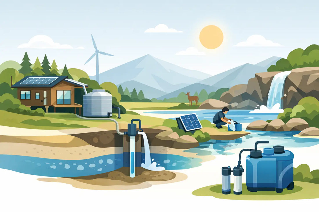Best Off Grid Water Solutions for Real Independence