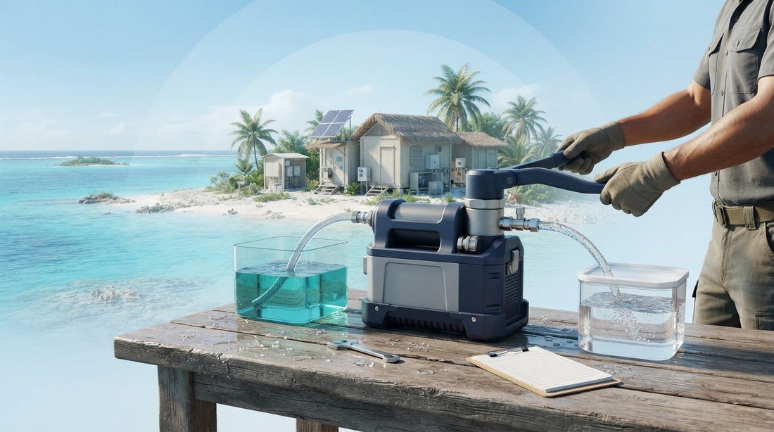 Remote Atoll Freshwater Maker Manual: A Practical Field Guide
