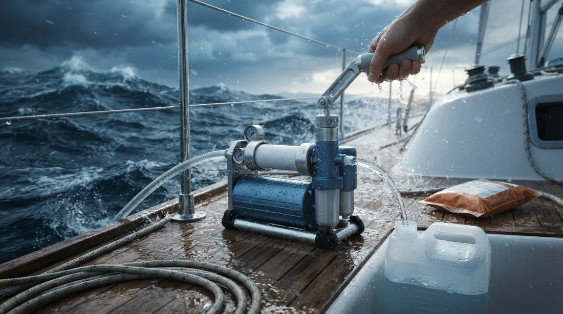 Sailboat Emergency Water Maker: The 2026 Guide to Offshore Survival Hydration